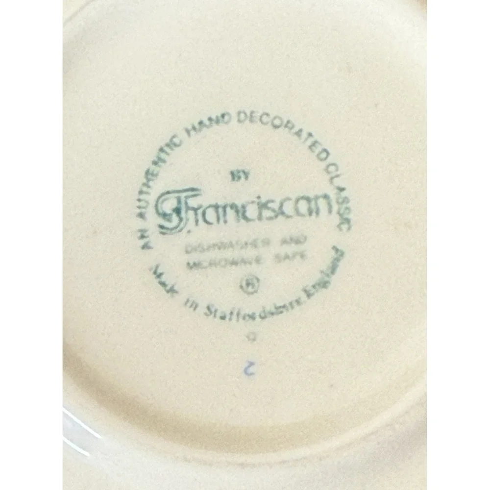Vintage Franciscan Apple Coupe Cereal Bowl Ceramic 6